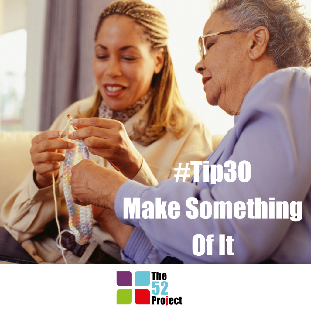 make something, crochet, success, tom daley, why is crochet good for you, neuroscience, the 52 project